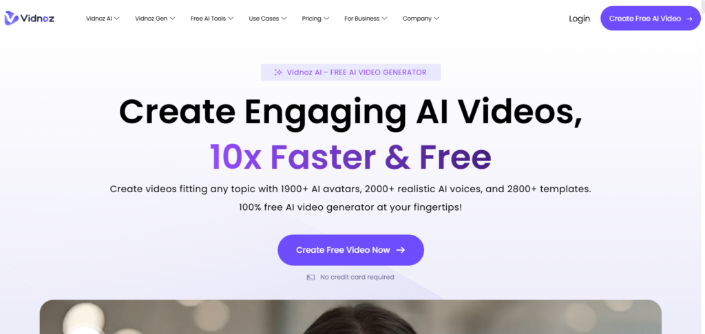 Vidnoz AI API