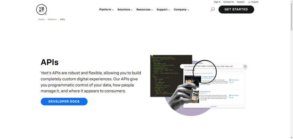 Yext Search API