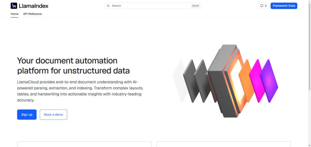 LlamaIndex Research API