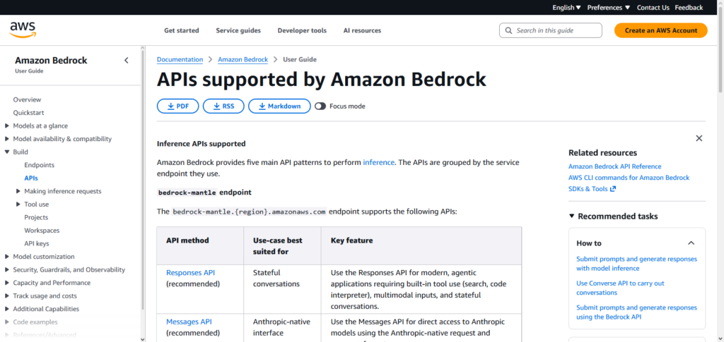 AWS Bedrock Research API