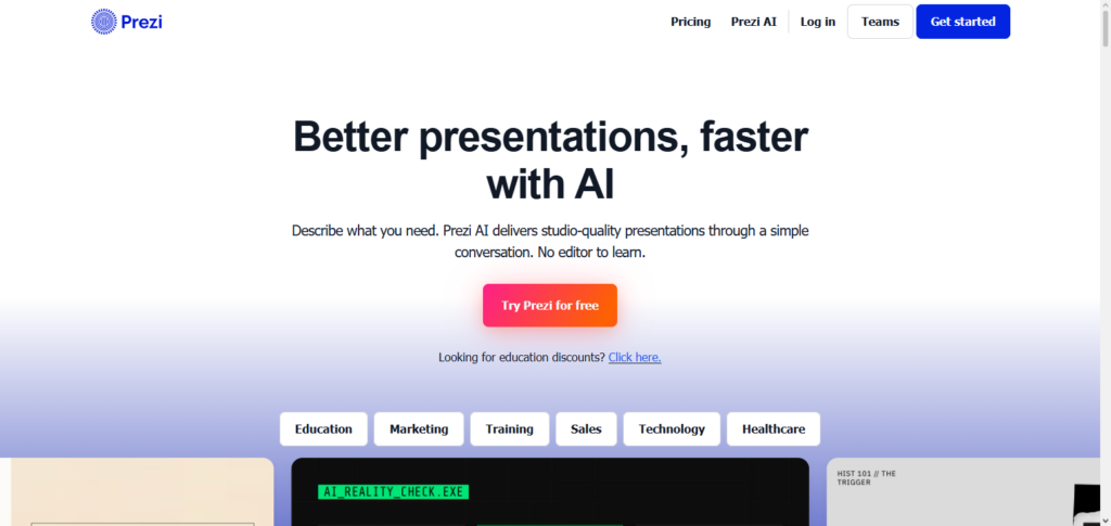 Prezi AI API