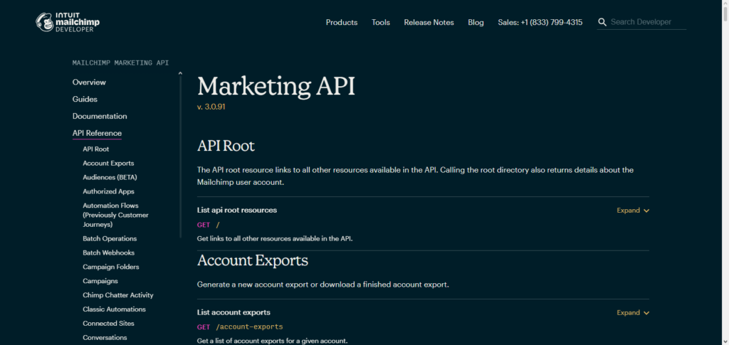 Mailchimp AI Email API