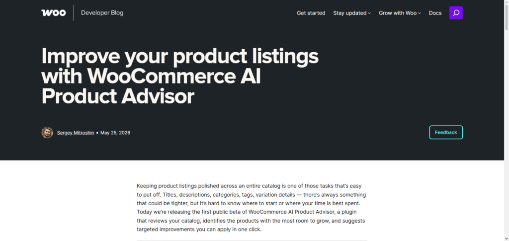 WooCommerce AI Product API