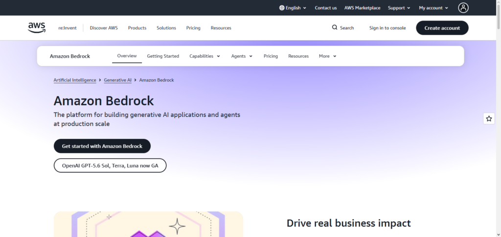 AWS Bedrock Product API