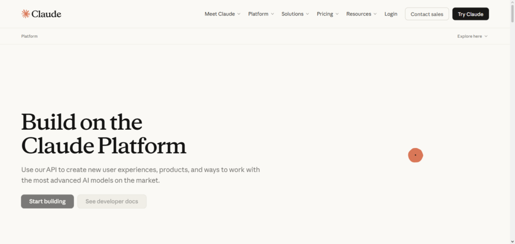 Anthropic Claude Product API