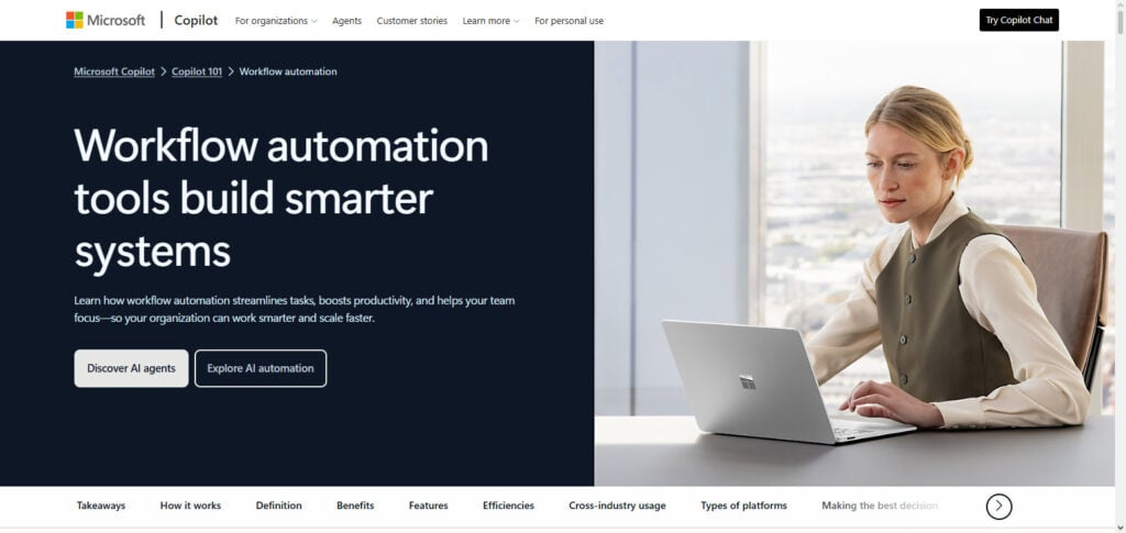 Microsoft Copilot for Workflows