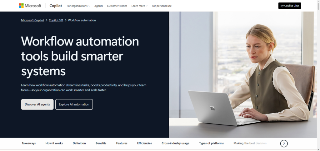 Microsoft Copilot for Workflows