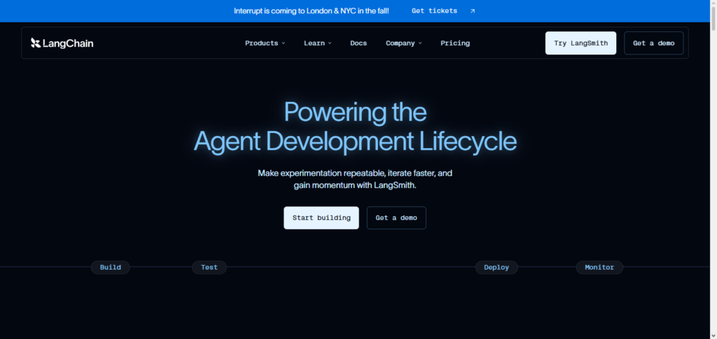 LangChain RAG API
