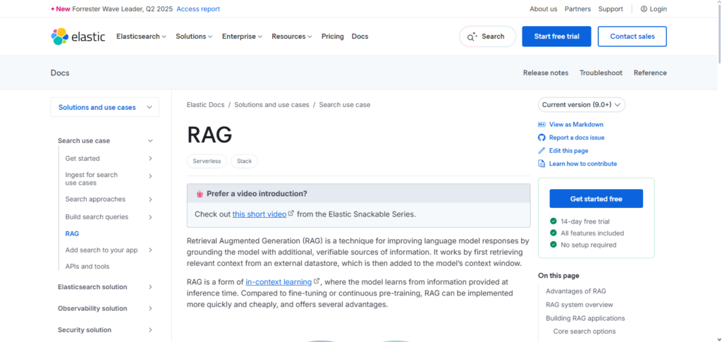 Elastic RAG API