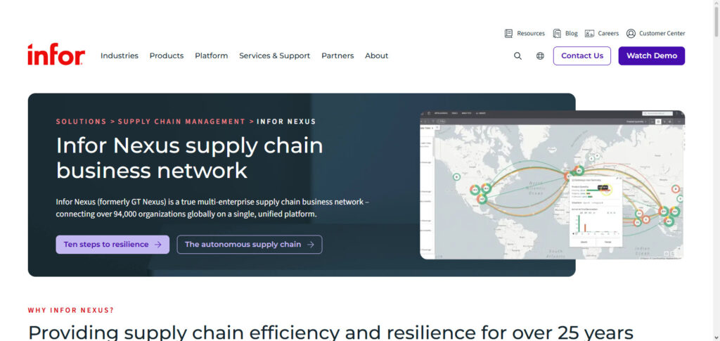 Infor Nexus AI