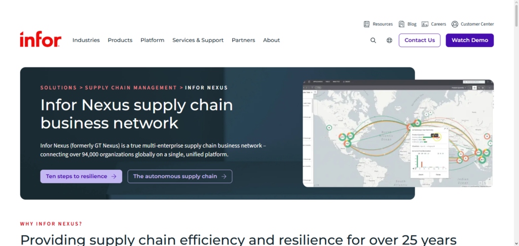 Infor Nexus AI