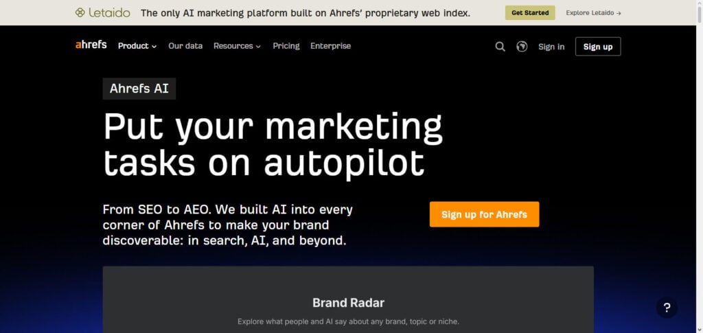 Ahrefs AI