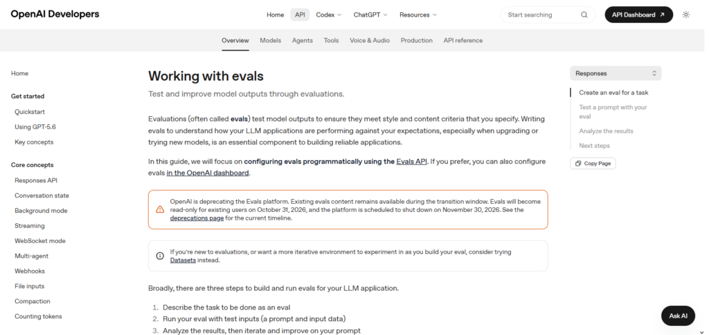 OpenAI Eval