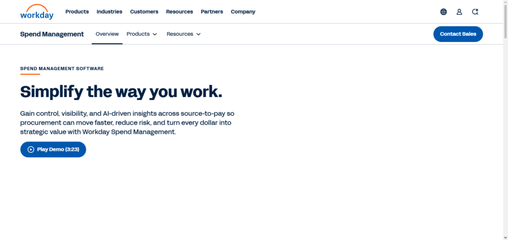 Workday Spend AI