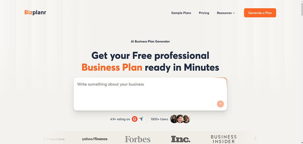 Bizplanr