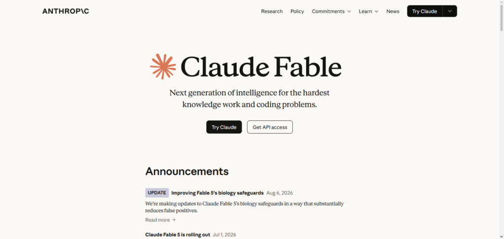 Claude Fable 5