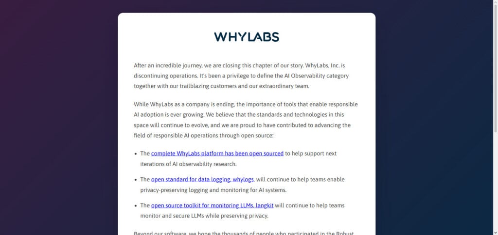 WhyLabs