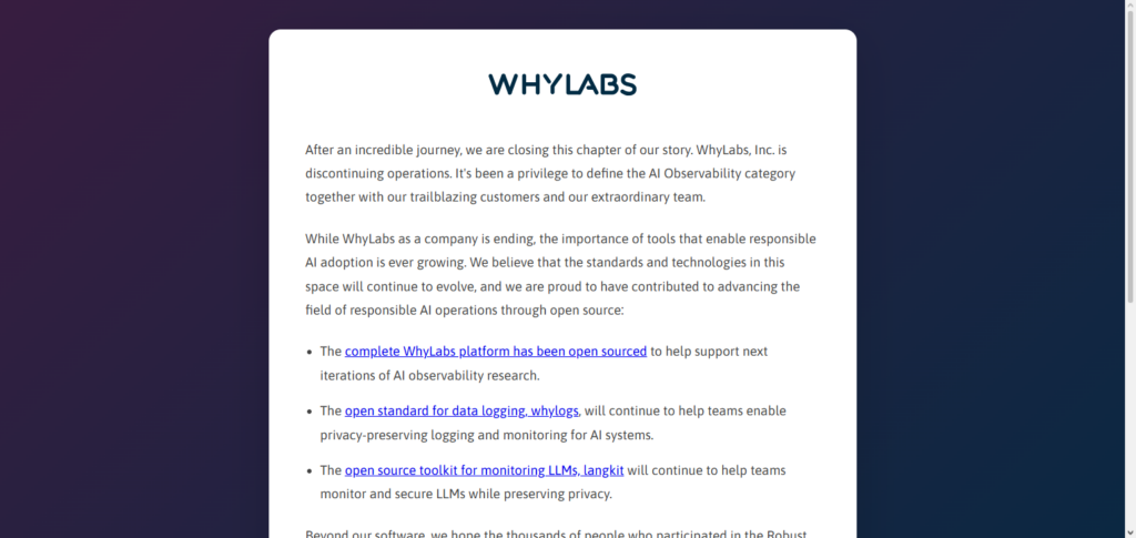 WhyLabs