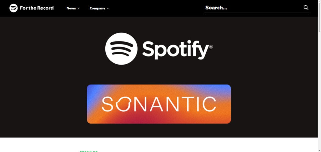 Sonantic (Spotify)