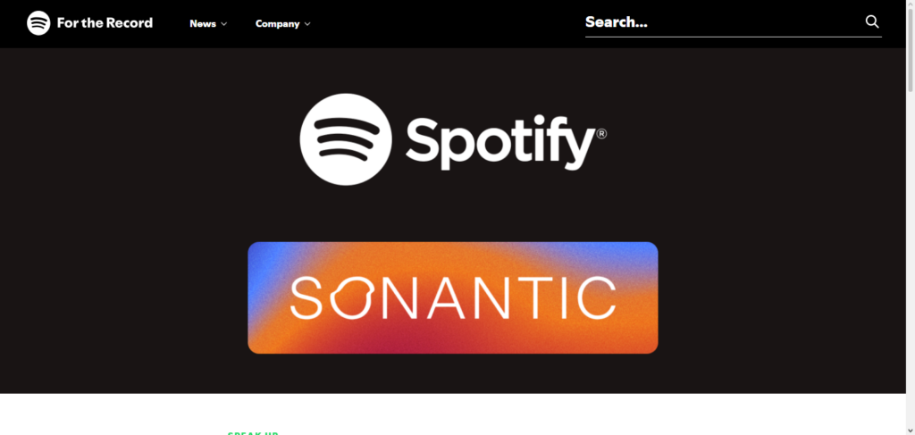 Sonantic (Spotify)
