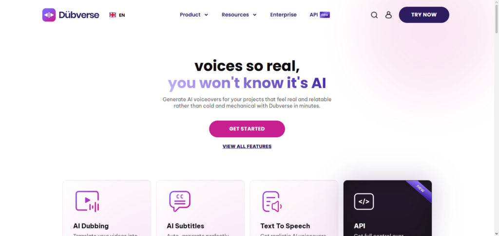 Dubverse AI Captions