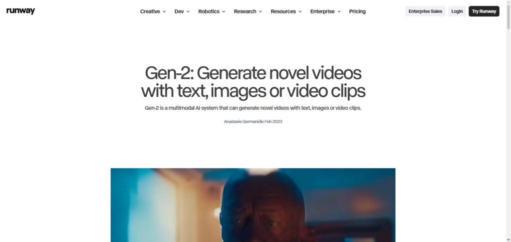 Runway Gen‑2 Ads
