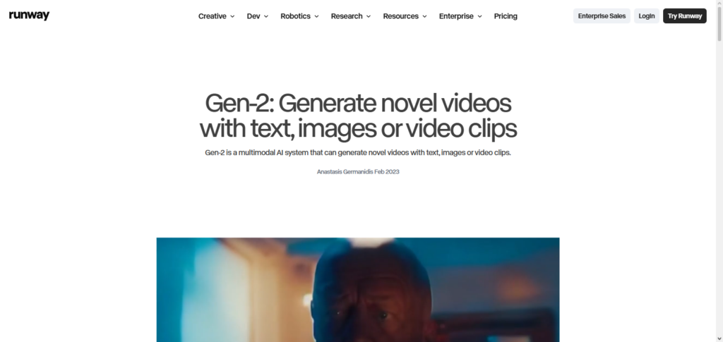 Runway Gen‑2 Ads