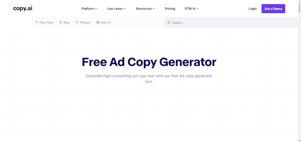 Copy.ai Ads