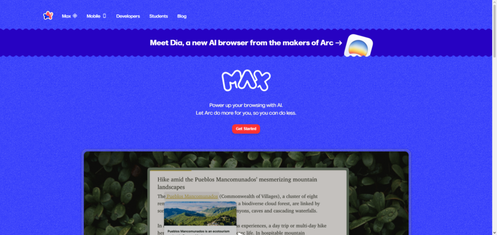 Arc Browser AI