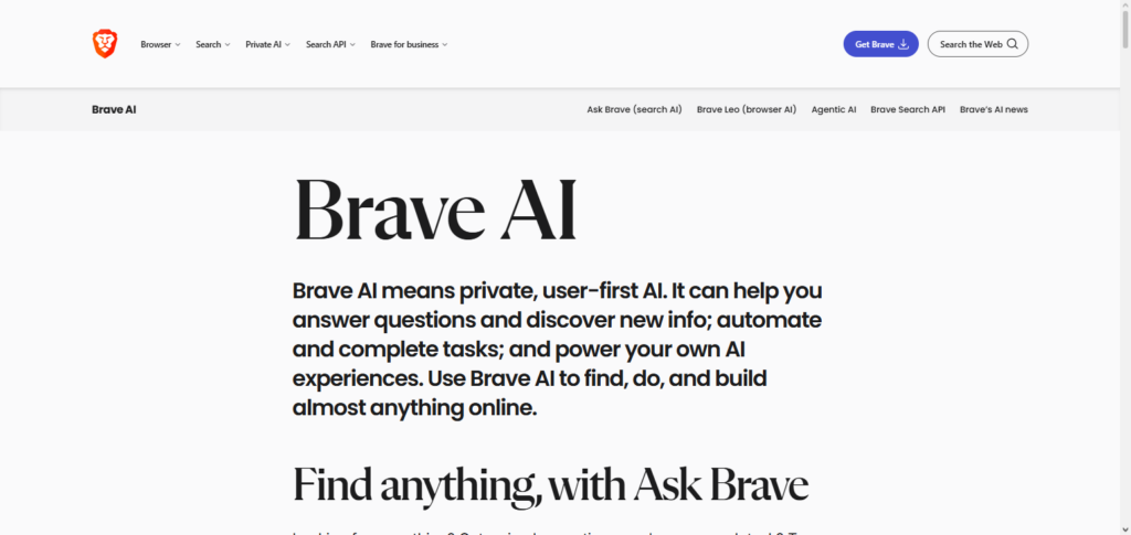 Brave AI Browser