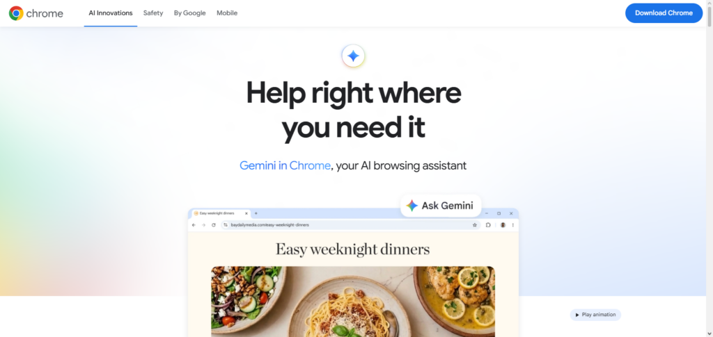 Google Chrome AI