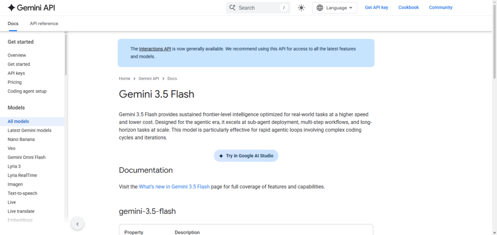 Gemini 3.5 Flash (Google)