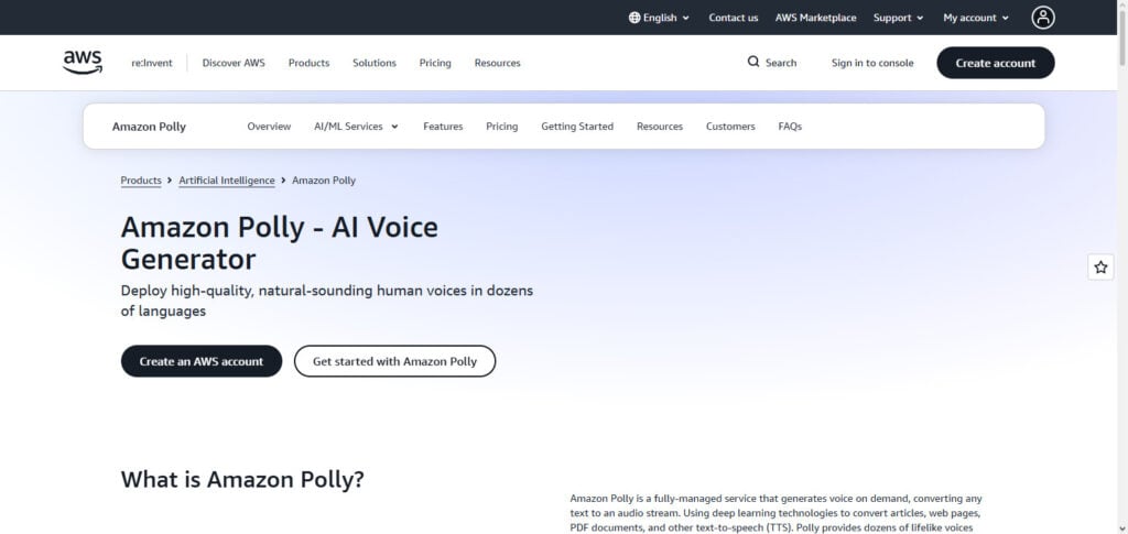 Amazon Polly