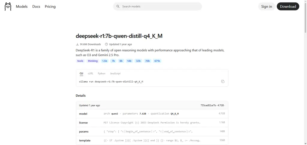 DeepSeek R1 Distill
