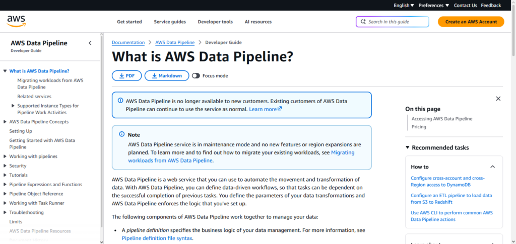 AWS Data Pipeline