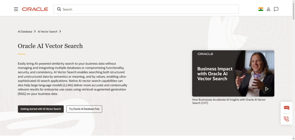 Oracle AI Vector DB