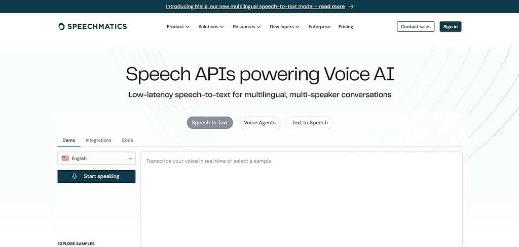 Speechmatics