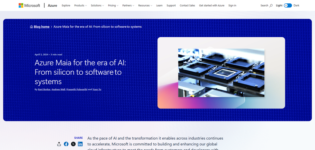 Microsoft (Azure Maia)
