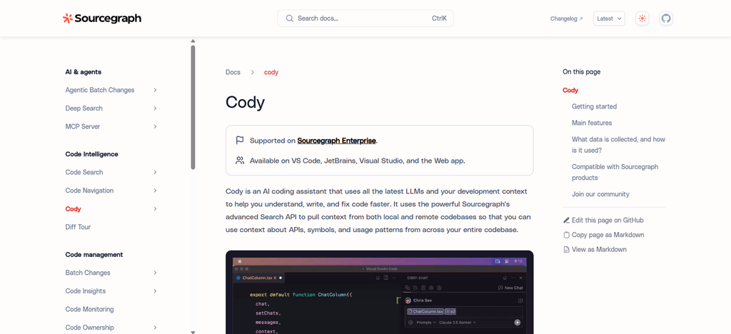 Sourcegraph Cody