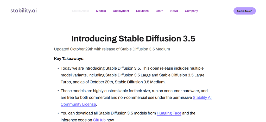 Stable Diffusion 3.5