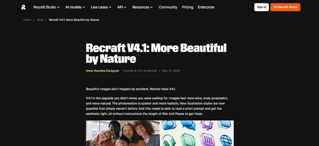 Recraft V4.1