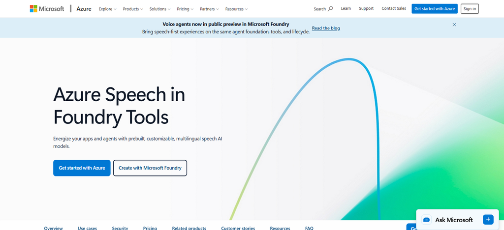 Microsoft Azure AI Speech
