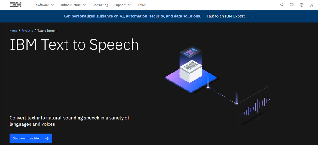 IBM Watson Text to Speech