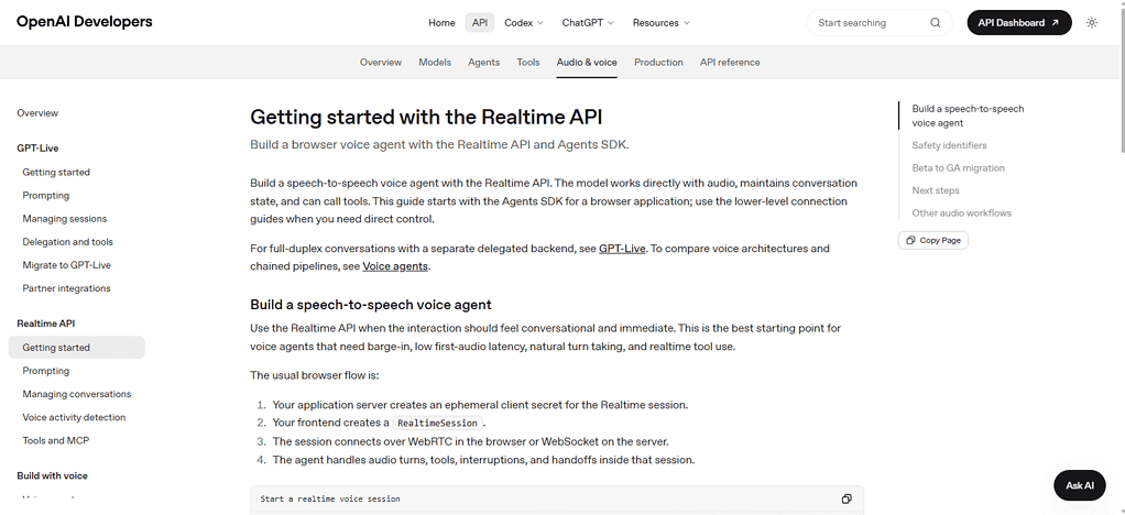 OpenAI Realtime Voice