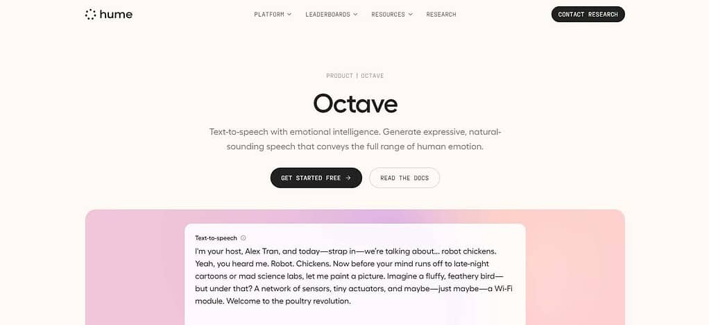 Hume Octave