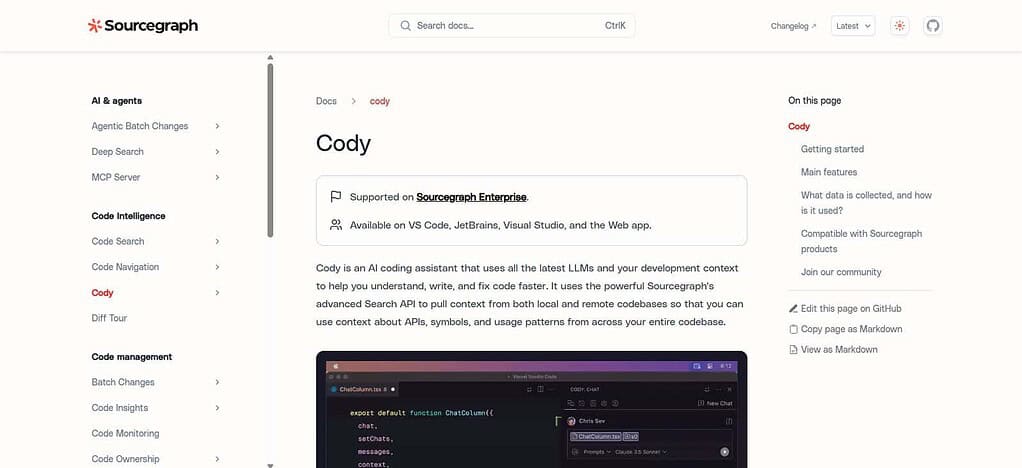 Sourcegraph Cody