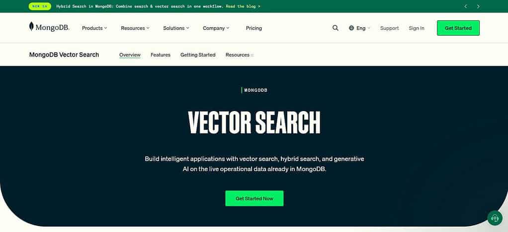 MongoDB Atlas Vector Search