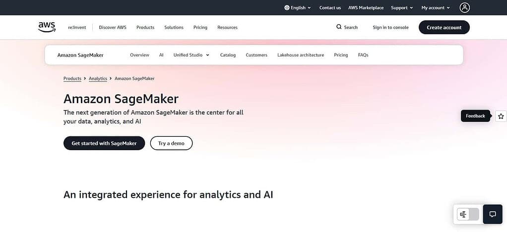 Amazon SageMaker