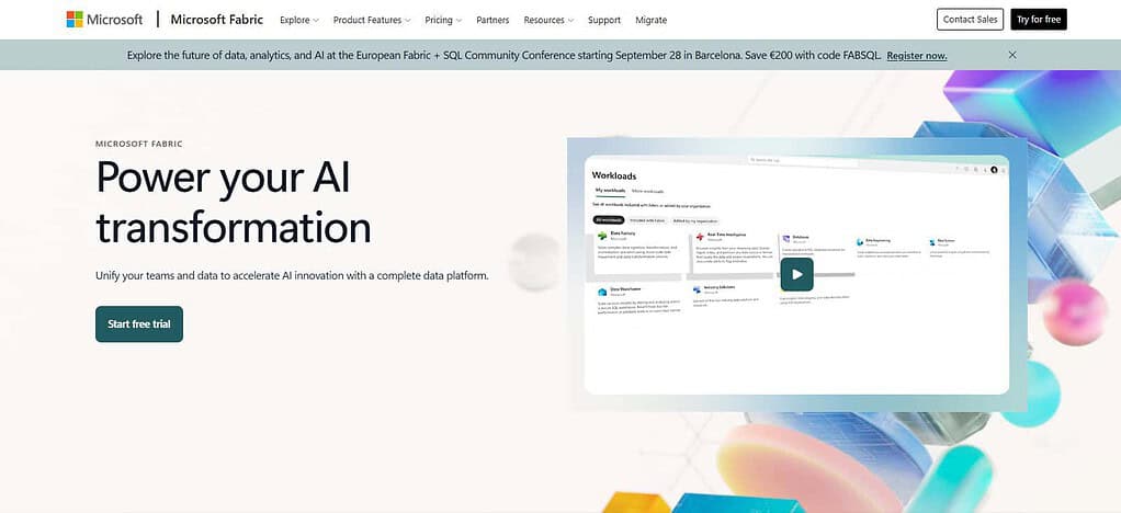 Microsoft Azure AI Fabric