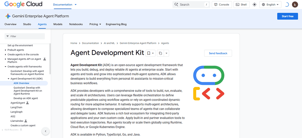 Google Agent Development Kit (ADK)